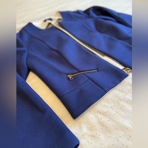 Judith and Charles Blue Jacket